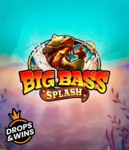 Get hooked on the thrilling adventure of the Big Bass Splash game by Pragmatic Play, highlighting a lively fish leaping out of water. This graphic portrays the essence of the fishing theme with bold visuals and energetic text. Ideal for anglers, offering a thrilling gaming experience. 