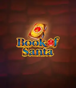 Experience the festive spirit with Book of Santa slot by Endorphina, showcasing an intricately designed golden book emblazoned with Santa's iconic symbol. This graphic evokes the magic and mystery of Christmas, set against a cozy red background. Perfect for those who love Christmas-themed slots, promising a charming gaming experience. 